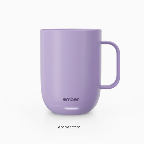 lavender hued ember mug